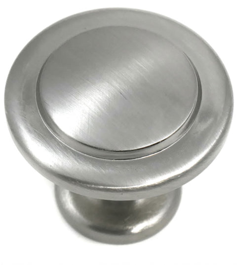 Newport Satin Nickel Knob, Laurey 57028