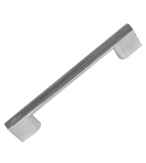Modern Polished Chrome Cabinet Pull, Laurey 75026