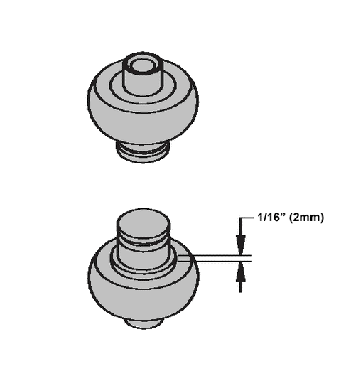 Doorware.com Door Closer Wheel for LCN 2030 Series, LCN-2030-3034