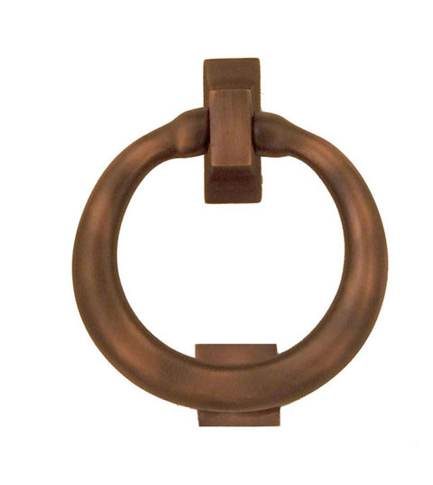 Oiled Bronze Ring Door Knocker, Micheal Healy MH3193