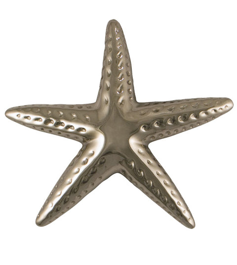 Doorware.com 4-3/4 Inch Nickel Silver Starfish Door Knocker, Michael Healy MHS143