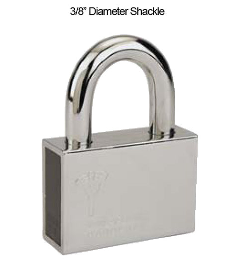 Mul-T-Lock Security Padlock with 3/8 Diameter Shackle