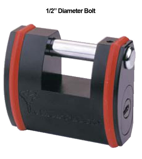 Doorware.com Mul-T-Lock Heavy Duty Padlock With 1/2 Sliding Bolt
