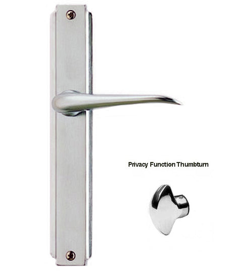 Doorware.com Deco Narrow Plate Lever, Omnia 18042
