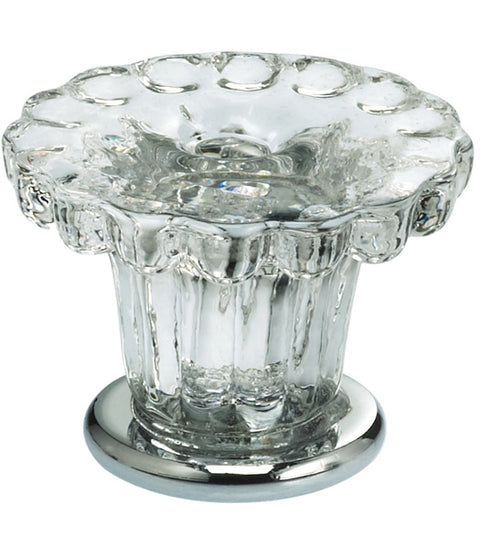 Doorware.com Fashionable Glass Cabinet Knob, Omnia 4909