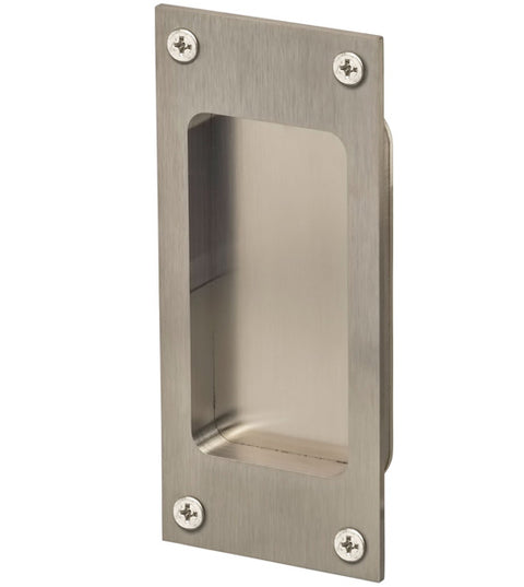 Satin Stainless Steel 5 Inch Flush Pull, Omnia 7012/0