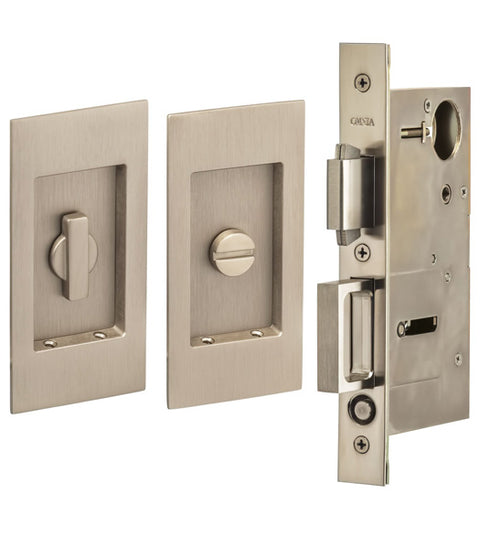 4-1/2 Inch Pocket Door Privacy Set, Omnia 7036/L