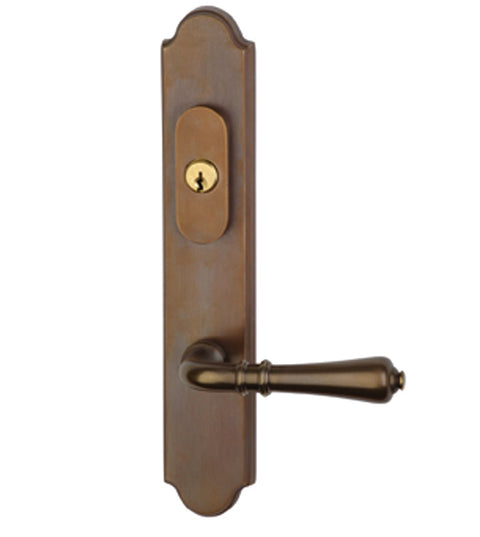 Arched American Cylinder Patio Door Trim Set, Omnia 71000ACA