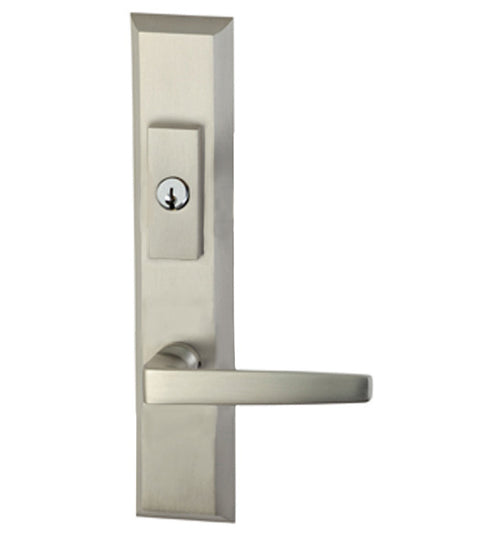 Square American Cylinder Patio Door Trim Set, Omnia 72000ACA
