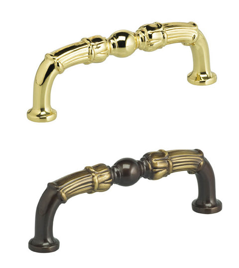 Ornate Tulip Cabinet Pull, Omnia 7432
