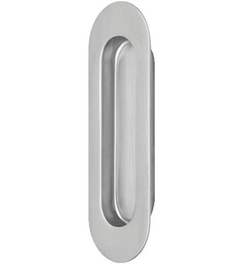 4-3/4 x 1-9/16 Oval Stainless Steel Cup Pull, Omnia 7505