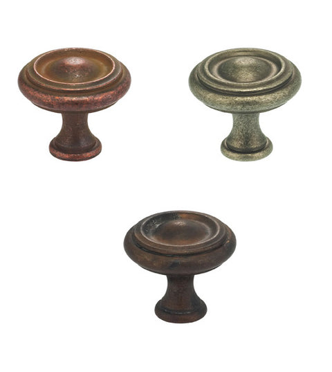 Lorabelle Vintage Finish Cabinet Knob, Omnia 9141/30
