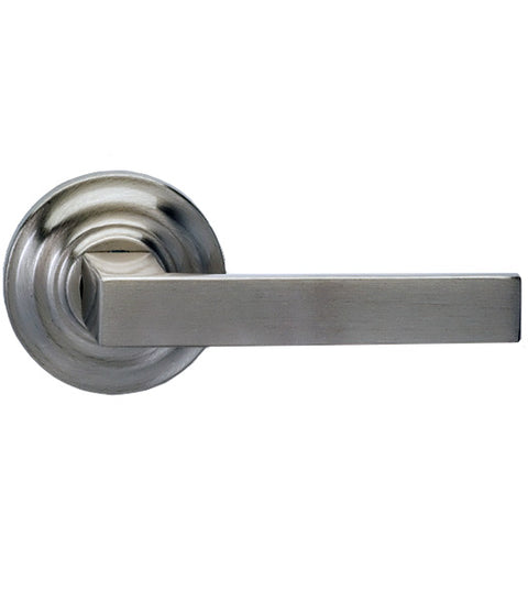 Square Lever with Stepped Round Rose, Omnia 930TD