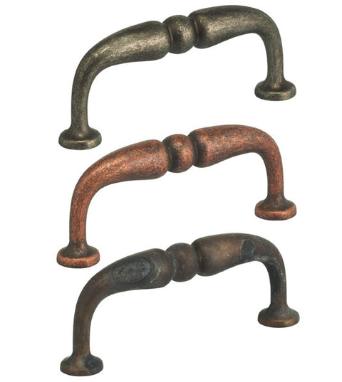 Jasper Vintage Finish Cabinet Pull, Omnia 9431/76