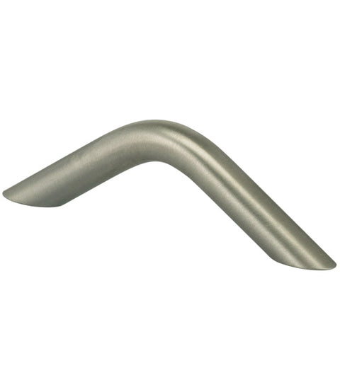 Smooth V-Shaped Stainless Steel Cabinet Pull, Omnia 9533