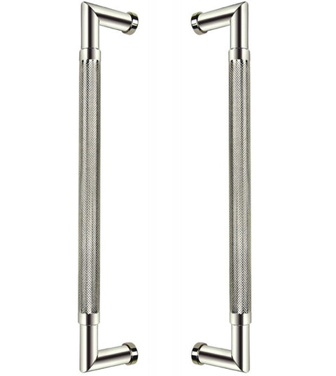 Back-to-Back Knurled Door Pull Set, Omnia BTB-9037P