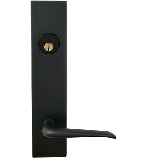 Modern Entry Lockset, Omnia D12042
