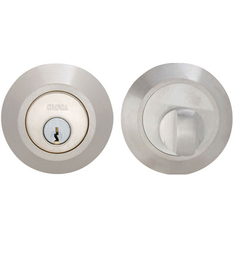 Stainless Steel Single Cylinder Deadbolt, Omnia D9000A
