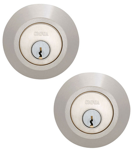 Double Cylinder Stainless Steel Deadbolt, Omnia D9000AC