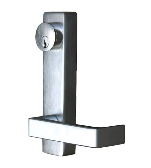 Narrow Escutcheon Plate Classroom Lever for Panic Device, PDQ 4-EN-08-PHL