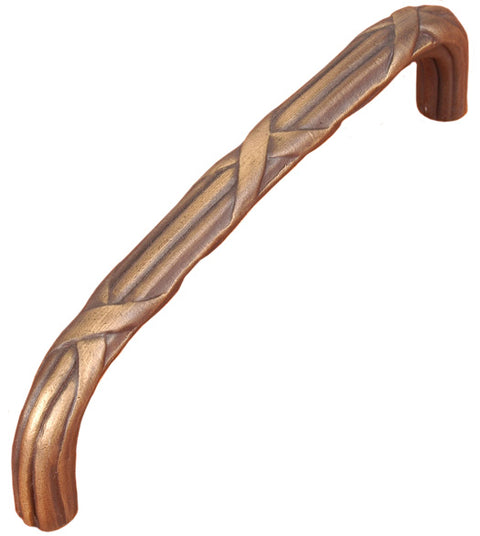 French Colonial Ribbon and Reed Cabinet Door Pull, RK International CP-856
