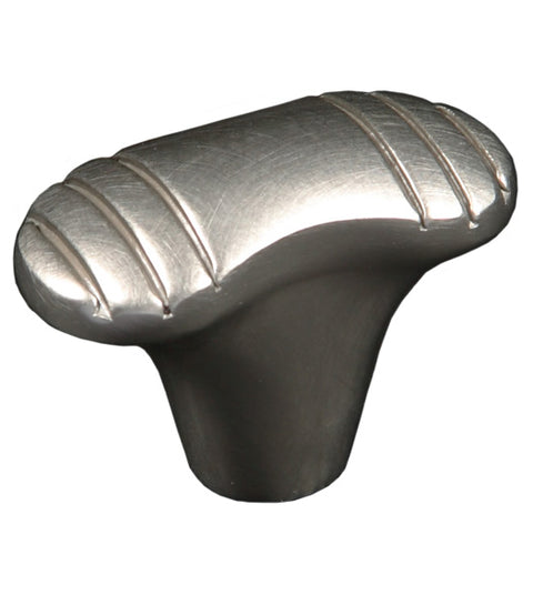 Modern Ridged Cabinet Knob, RK International CK-784