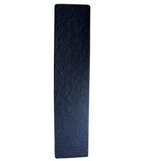 15 Inch Black Iron Push Plate, Acorn RMLBP