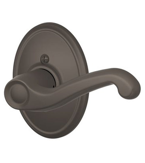Doorware.com Flair Lever With Wakefield Rose, Schlage F-FLA-WKF