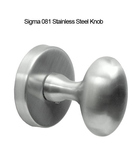 Doorware.com Stainless Steel Egg Door Knobset, AHI SIG081