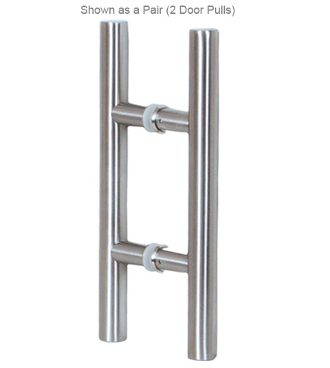 48 Inch Contemporary Stainless Steel Door Pull, AHI SIG405-1220-630