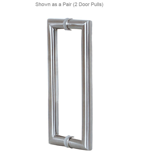 14 Inch Contemporary Stainless Steel Door Handle, AHI SIG409-355-630