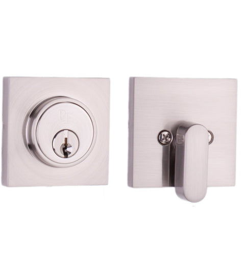 Doorware.com Square Single Cylinder Deadbolt, Weslock 0771