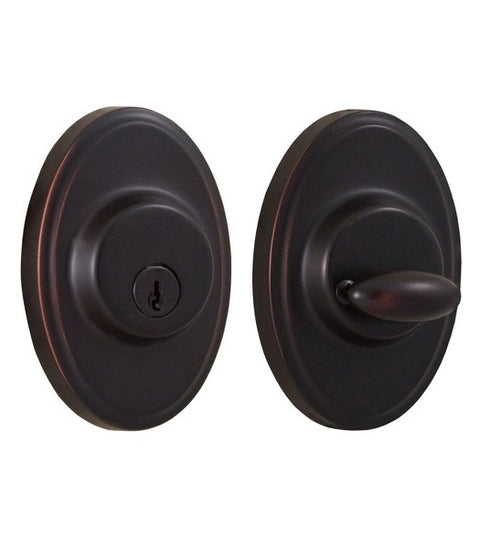 Doorware.com Elegance Collection Oval Deadbolt