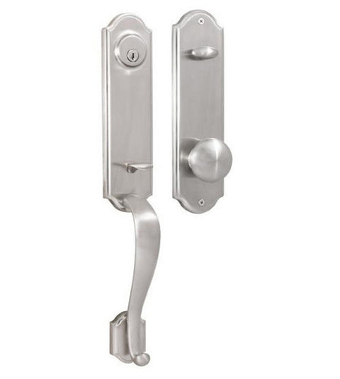 Doorware.com Arched Mansion Single Cylinder Handleset, Weslock 6651/6600