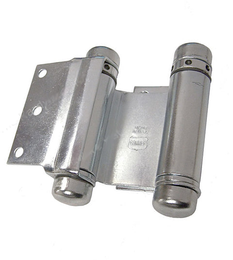 3 Inch Half Surface Double Acting Spring Hinge, Pair, Bommer 3023-3