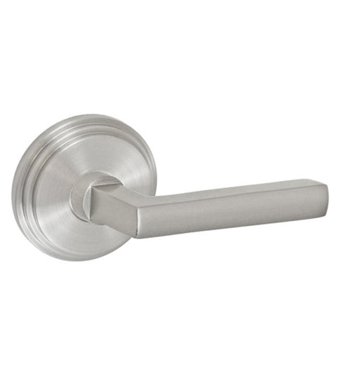 Doorware.com Contemporary Nevada Lever with Stepped Rose, Fusion BU-B1