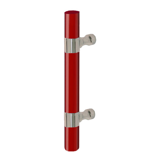 Doorware.com Red Acrylic Door Pull, First Impressions PCF08-RD