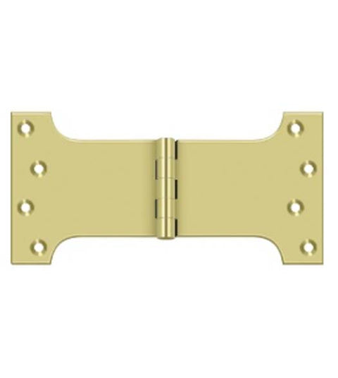 Doorware.com 4 x 8 Solid Brass Parliament Hinge, Pair, Deltana DSPA4080