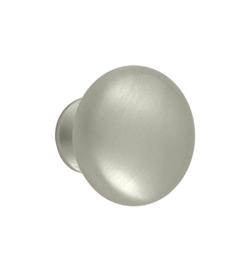 Solid Brass Half Round Cabinet Knob, Deltana KR114