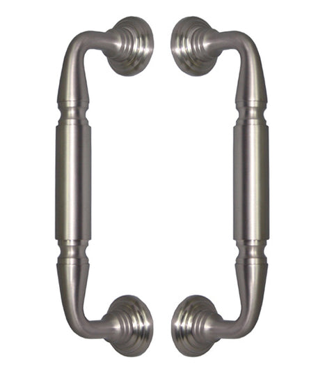 8 Inch Decorative Door Pulls, Pair, Deltana PR-DP2576