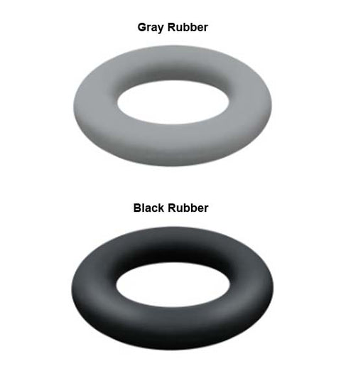 Replacement Rubber Door Stop Ring, Deltana UFB4505RUB