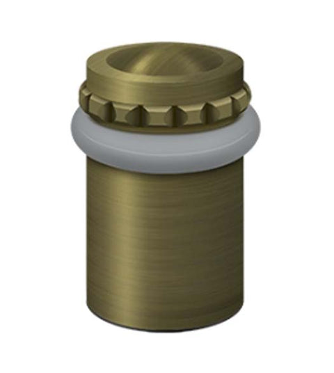 Solid Brass 2-1/8 Inch Fancy Universal Door Stop, Deltana UFBP5000