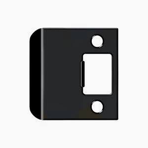 Solid Brass Extended Lip Door Strikes, Deltana SPE2