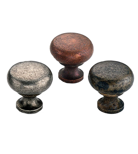 Simple Vintage Finish Cabinet Knob, Omnia 9100/31