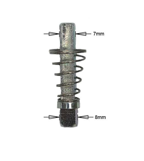 Spindle for Omnia Mortise Entry Sets, OMN-007x8MS-50