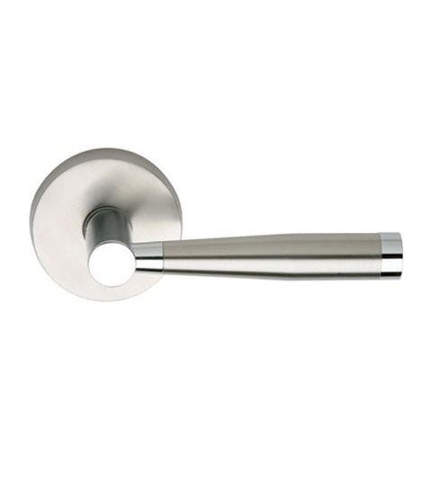 Stainless Steel Door Lever Set, Omnia #18