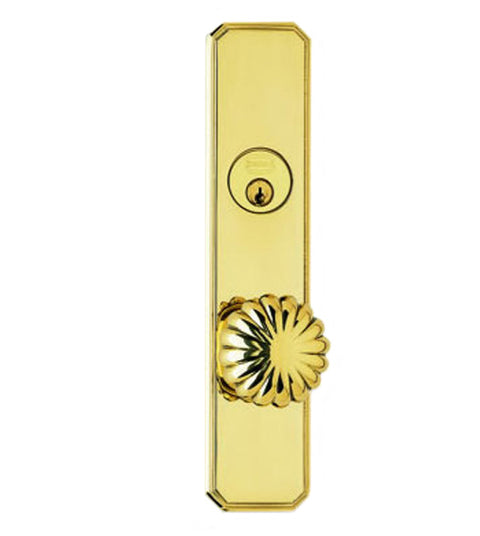 Doorware.com Decorative Fancy Knob Entry Door Lockset, Omnia D11405