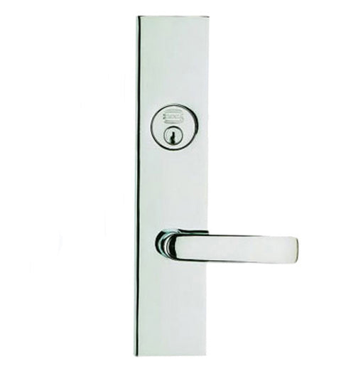 Modern Door Lever Entry Lockset, Omnia D12560