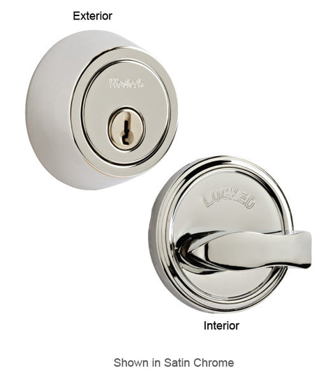 Doorware.com Heavy Duty Single Cylinder Deadbolt, Weslock 0671