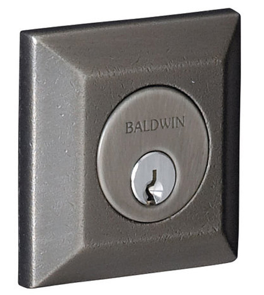 Double Cylinder Squared Grade 1 Deadbolt, Baldwin 8255